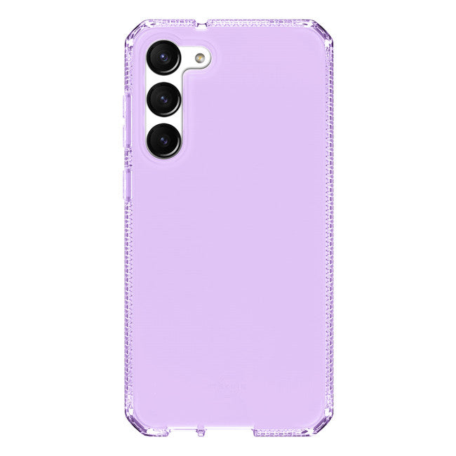 Itskins | Galaxy S23+ - Spectrum_R Clear DropSafe Case - Light Purple/Transparent | 120-6644