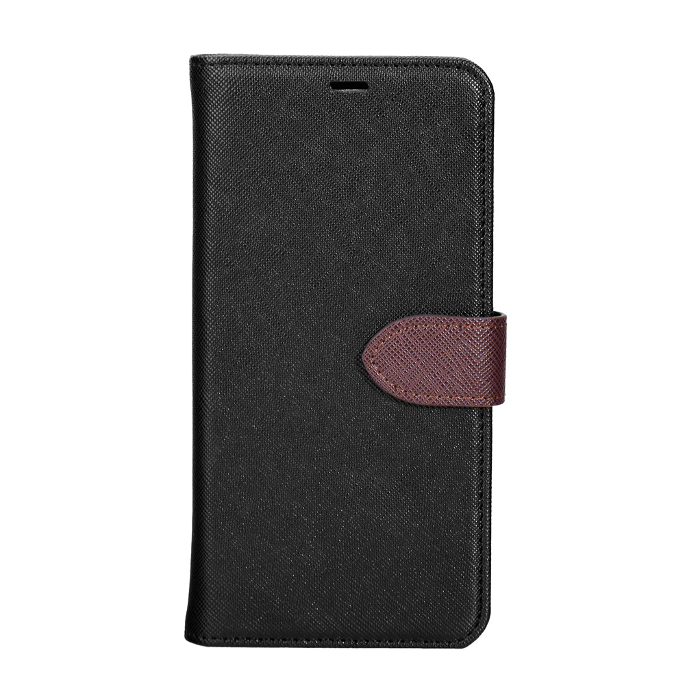 //// Blu Element | Folio 2 in 1 Wallet Case Samsung Galaxy S9+ - Black/Brown | 120-0212