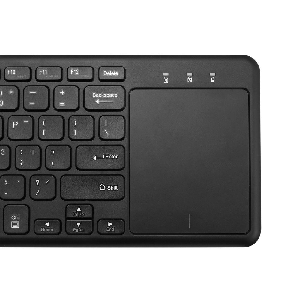 Adesso | Wireless Keyboard with Built-in Touchpad | WKB-4050UB
