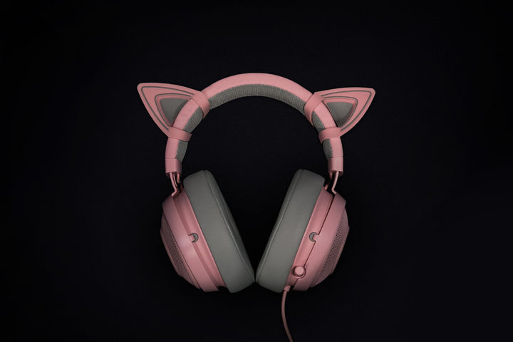 Razer | Kitty Ears For Gaming Headsets - Quartz | RC21-01140300-W3M1