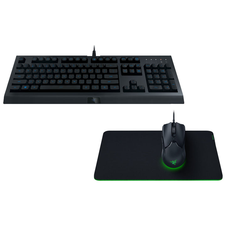 Razer | Level Up Gaming Bundle with Keyboard, Mouse & Mousepad | RZ85-02741300-B3U1