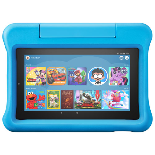Amazon | Fire 7 Kids Edition 7" 16GB FireOS 6 Tablet with MTK8163B 4-Core Processor - Blue | 53-022343