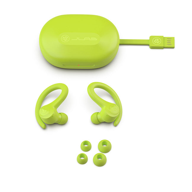 JLab | Go Air Sport True Wireless Earbuds Neon - Yellow | 105-1723
