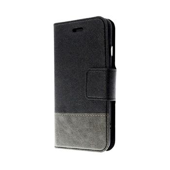 Caseco | iPhone 8/7/6+ - Broadway 2-in-1 RFID Shield Folio Case - Black/Grey | CC-BD-iP8P-BK