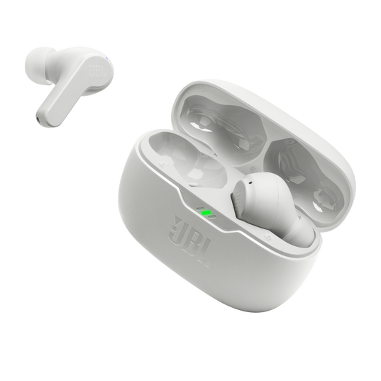 JBL | Vibe Beam - Lifestyle Headphone - True Wireless Beam - White | VBEAMWHTAM
