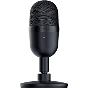 Razer | Seiren Mini Ultra-Compact USB Condenser Microphone - Black | RZ19-03450100-R3U1