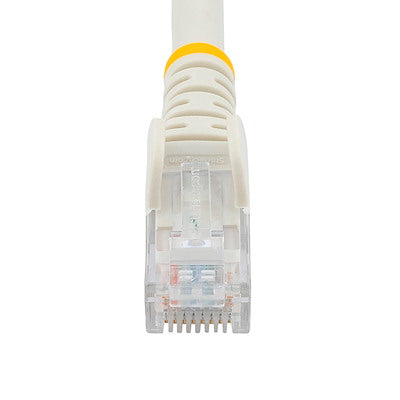 Startech | Cat6 Snagless Ethernet Cable (650mhz 100w Poe Rj45 Utp) - 25 Ft - White | N6PATCH25WH