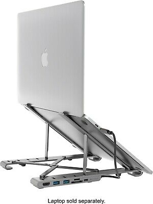 Hyper | Universal USB-C Hub HyperDrive & Laptop Stand 7-In-1 Space Grey | HD71HS