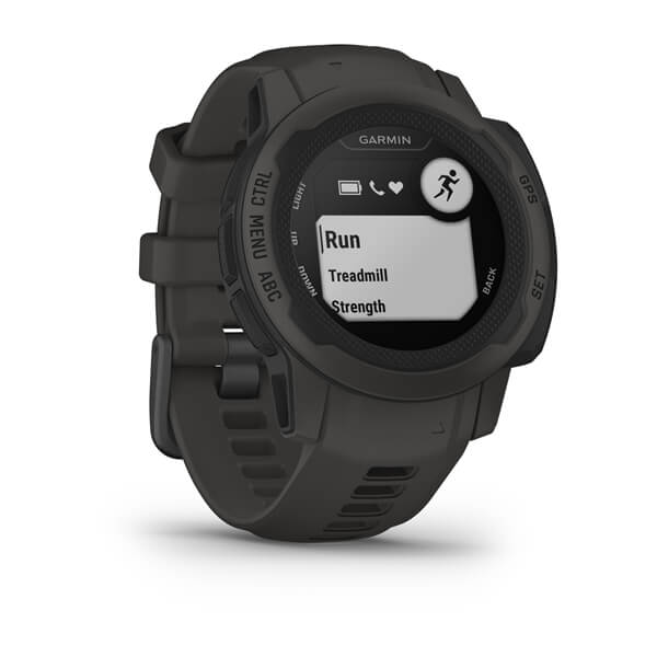 Garmin | Instinct 2S Rugged GPS Smartwatch and Fitness Tracker Standard Edition - Graphite |  010-02563-10