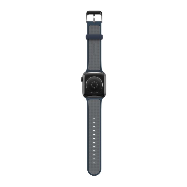 Otterbox | Apple Watch Band 42/44/45/49mm (44mm Ultra, 42mm Series 1/2/3, 44mm Series 4/5/6/SE, 45 Series 7/8) - Blue/Grey (Finest Hour) | 15-10760
