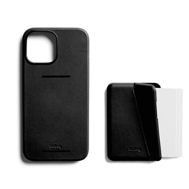 //// Bellroy | iPhone 13 Pro - Leather Mod Case + Wallet - Black |120-5114