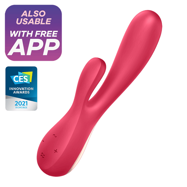 Sexual Wellness Satisfyer | Mono Flex Dual Stimulator Red SF02668