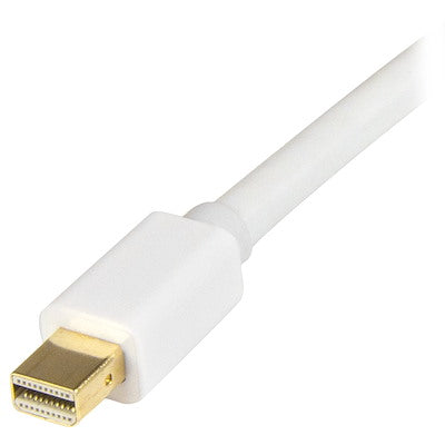 Startech | Mini Displayport 1.2 (M) - HDMI 1.4 (M) Cable - 2m / 6ft - White | MDP2HDMM2MW