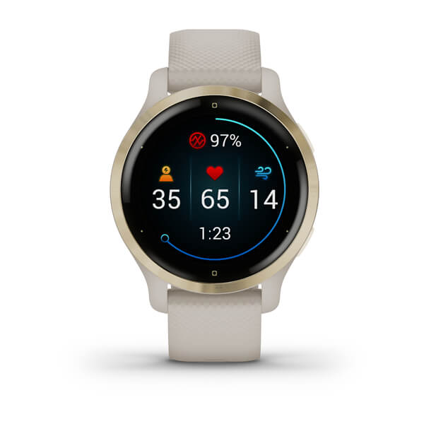 Garmin | Venu 2S GPS Smartwatch - Sand | 010-02429-01