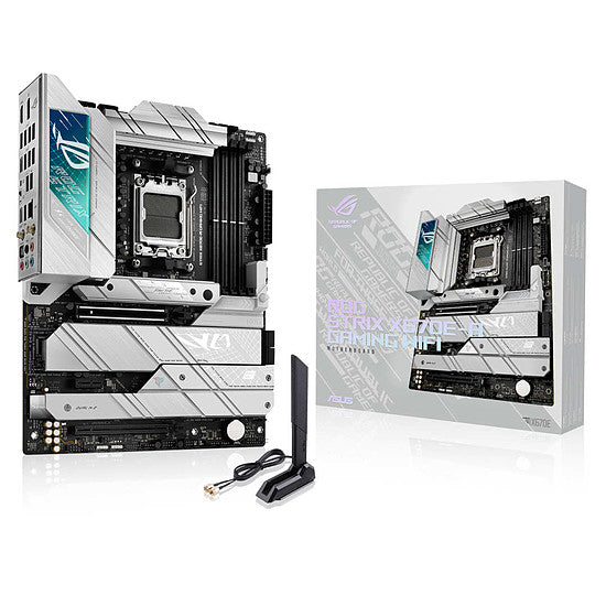 Asus | Motherboard AM5 DDR5 6400 AMD Ryzen 7000 X670 RGB WIFI ATX | ROG STRIX X670E-A GA WIFI