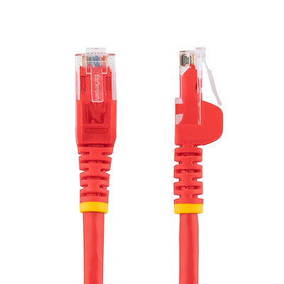 Startech | Cat6 Snagless Ethernet Cable (650mhz 100w Poe Rj45 Utp) - 14 Ft - Red | N6PATCH14RD
