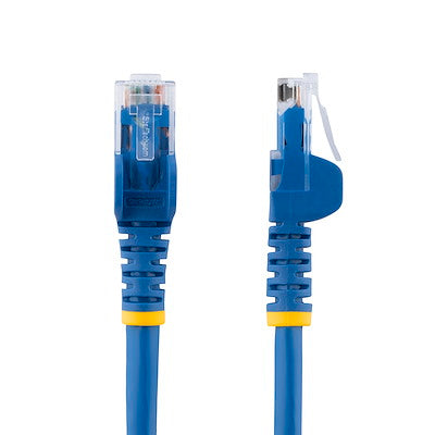 Startech | Cat6 Snagless Ethernet Cable (650mhz 100w Poe Rj45 Utp) - 3 Ft - Blue | N6patch3bl