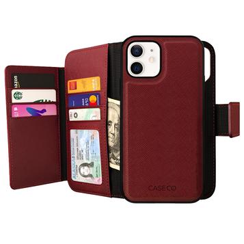 Caseco | iPhone 11 - Sunset Blvd   2-in-1 RFID Blocking Folio Case - Red  | C3007-03