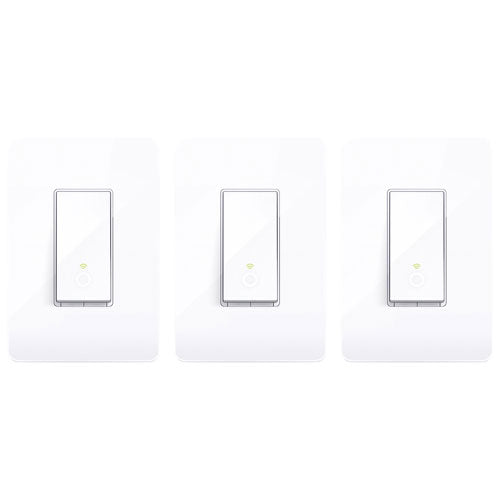TP-Link | Kasa Smart Wi-Fi Dimmer Light Switch - 3-Pack HS220P3