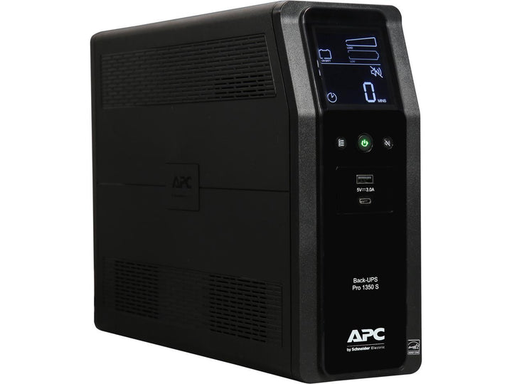 APC | Back UPS PRO - SineWave 10 Outlets 1350VA LCD 120V | BR1350MS