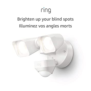 Ring | Smart Lighting Floodlight Wired - White | B07YD6K6GJ