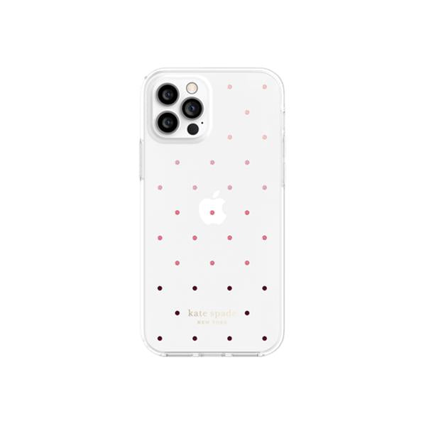 //// Kate Spade NY | Protective Hardshell iPhone 13 Pro - Pin Dot Ombre | KSIPH-208-PDPO