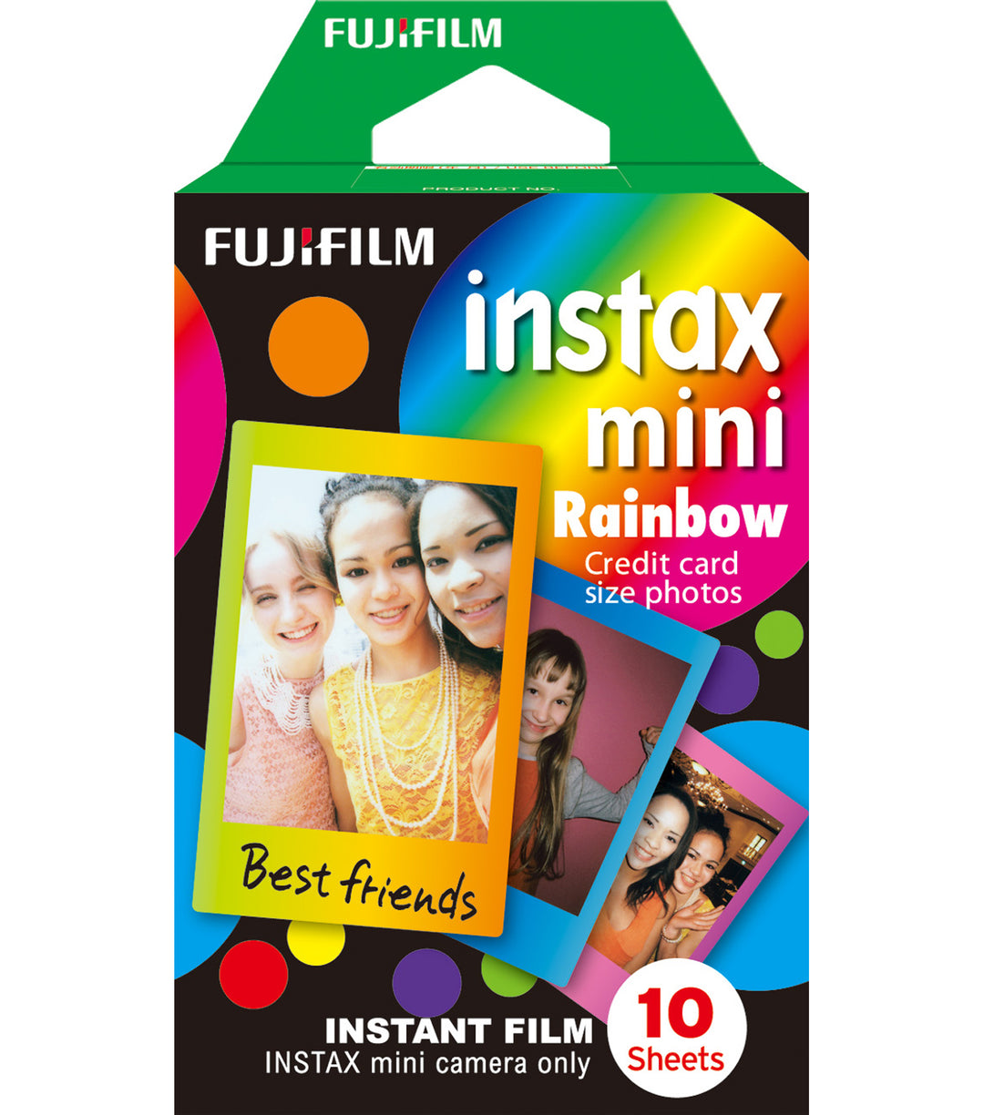 Fujifilm | Instax Mini Rainbow Instant Film - Single Pack (10 Exposures) | 600012871