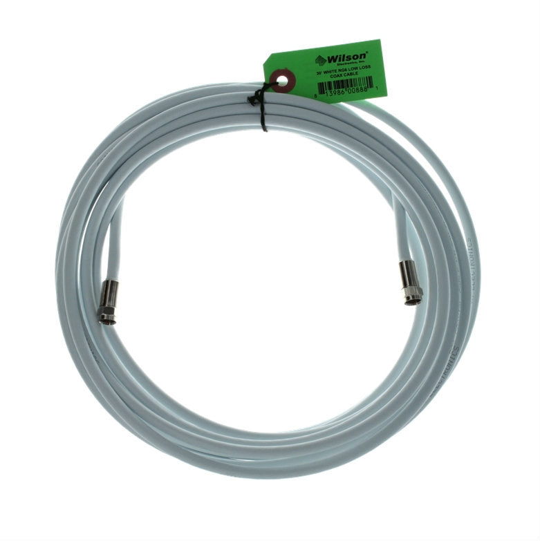 Wilson | Cable 30' RG6 Low - White | 670WI950630