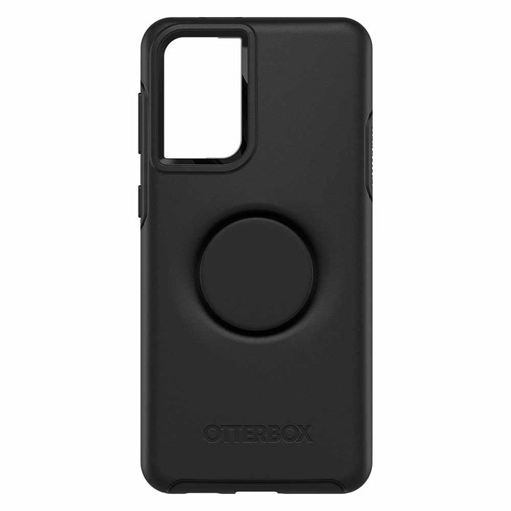 //// Otterbox | Samsung Galaxy S21+ - Otter + Pop Symmetry Case W/ Swappable PopTop - Black | 120-3814