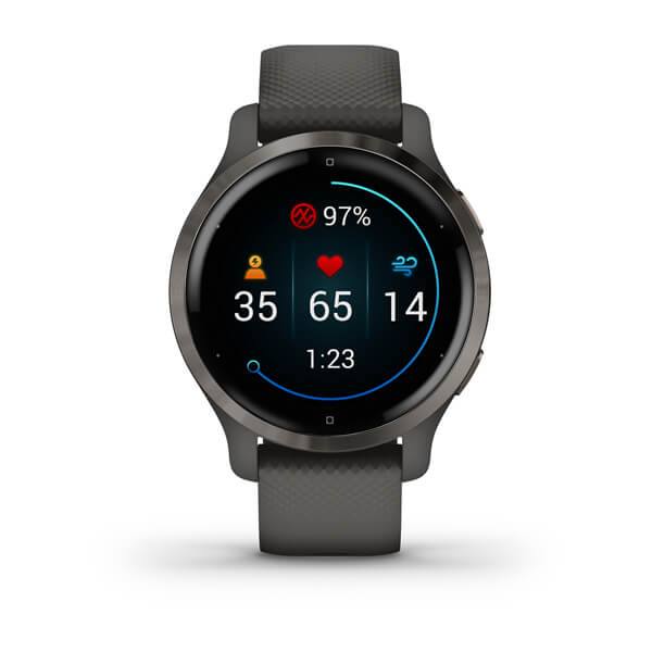 Garmin | Venu 2S GPS Smartwatch - Graphite | 010-02429-00