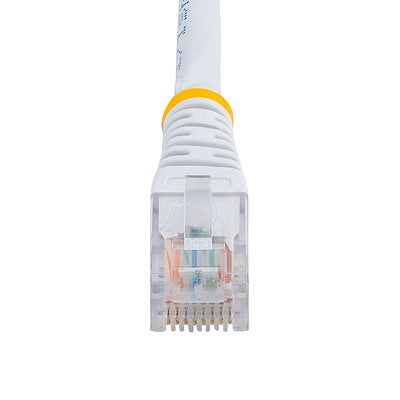 Startech | Cat5e Molded Patch Cable W/ Molded Rj45 Connectors 1ft/0.3cm - White | M45PATCH1WH
