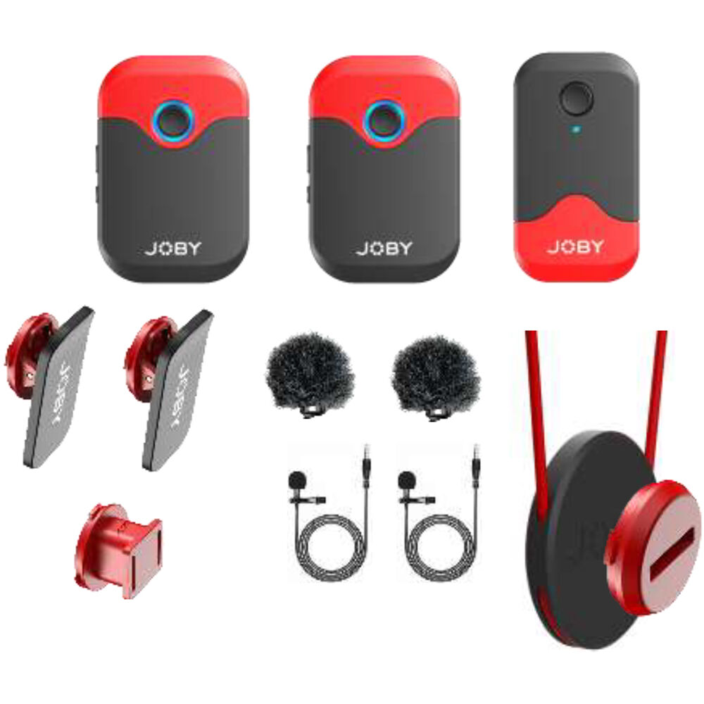 JOBY | Wavo AIR 2-Person Digital Wireless Lavalier Microphone System (2.4 GHz) | JB01737-BWW