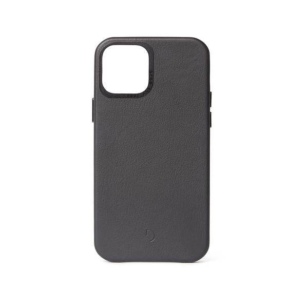 Decoded | iPhone 12 / 12 Pro - Leather Backcover - Black | DC-D20IPO61BC2BK