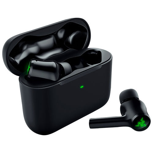 Razer | Hammerhead In-Ear Wireless (2nd Gen) Noise Cancelling TW Earbud Headphones - Black | RZ12-03820100-R3U1