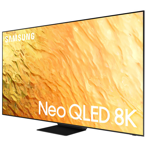 Samsung | 75" 8K UHD Neo QLED Tizen Smart TV - Stainless Steel | QN75QN800BFXZ