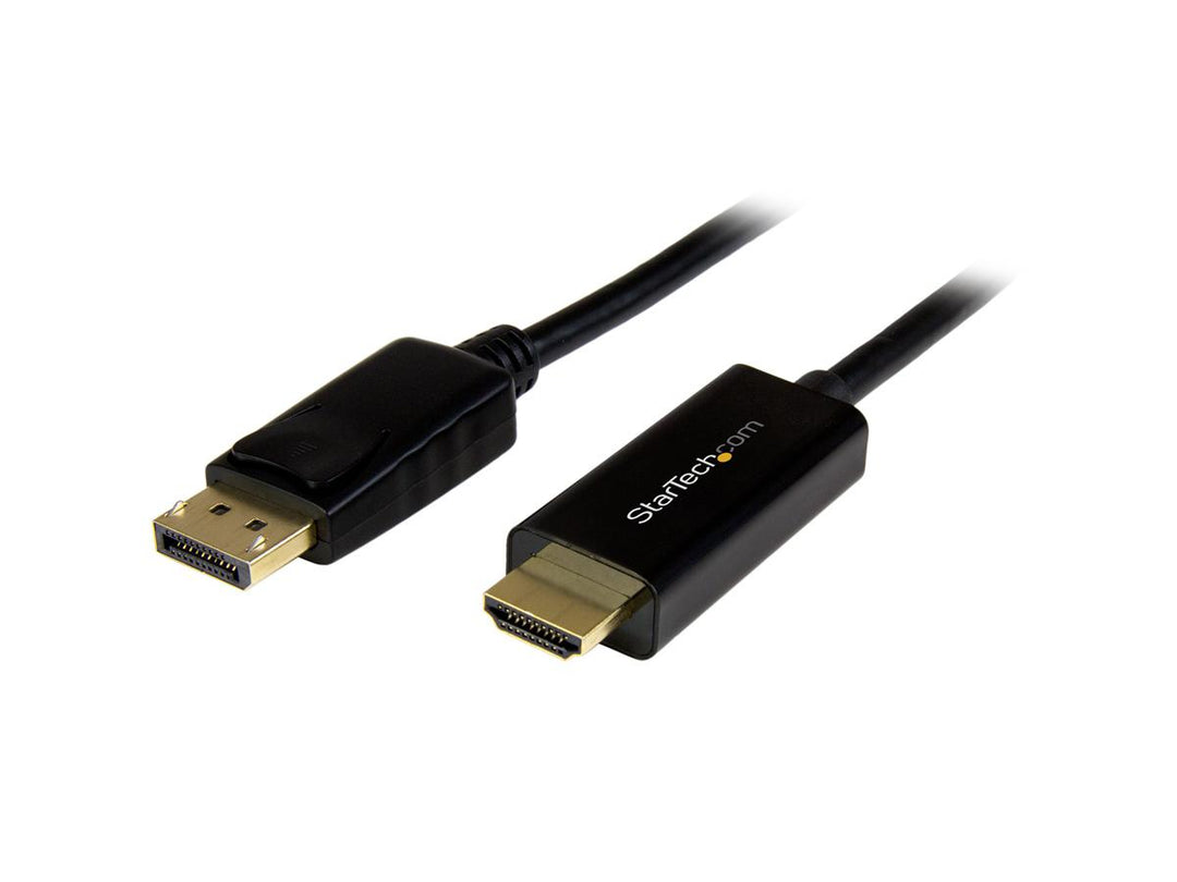 Startech |Displayport 1.2 (M) - HDMI 1.4 (M) Cable - 3m / 10ft | DP2HDMM3MB