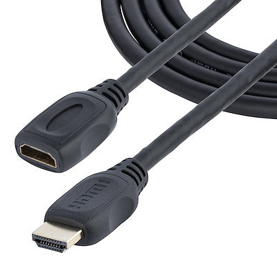 Startech | HDMI (M) - HDMI (F) Extension Cable W/ Ethernet - 2m / 6ft | HDEXT2M