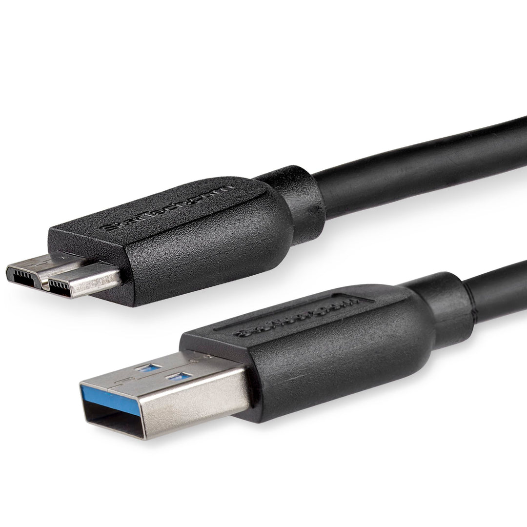 Startech | 2M / 6FT Slim USB 3.0 Micro B Cable | USB3AUB2MS