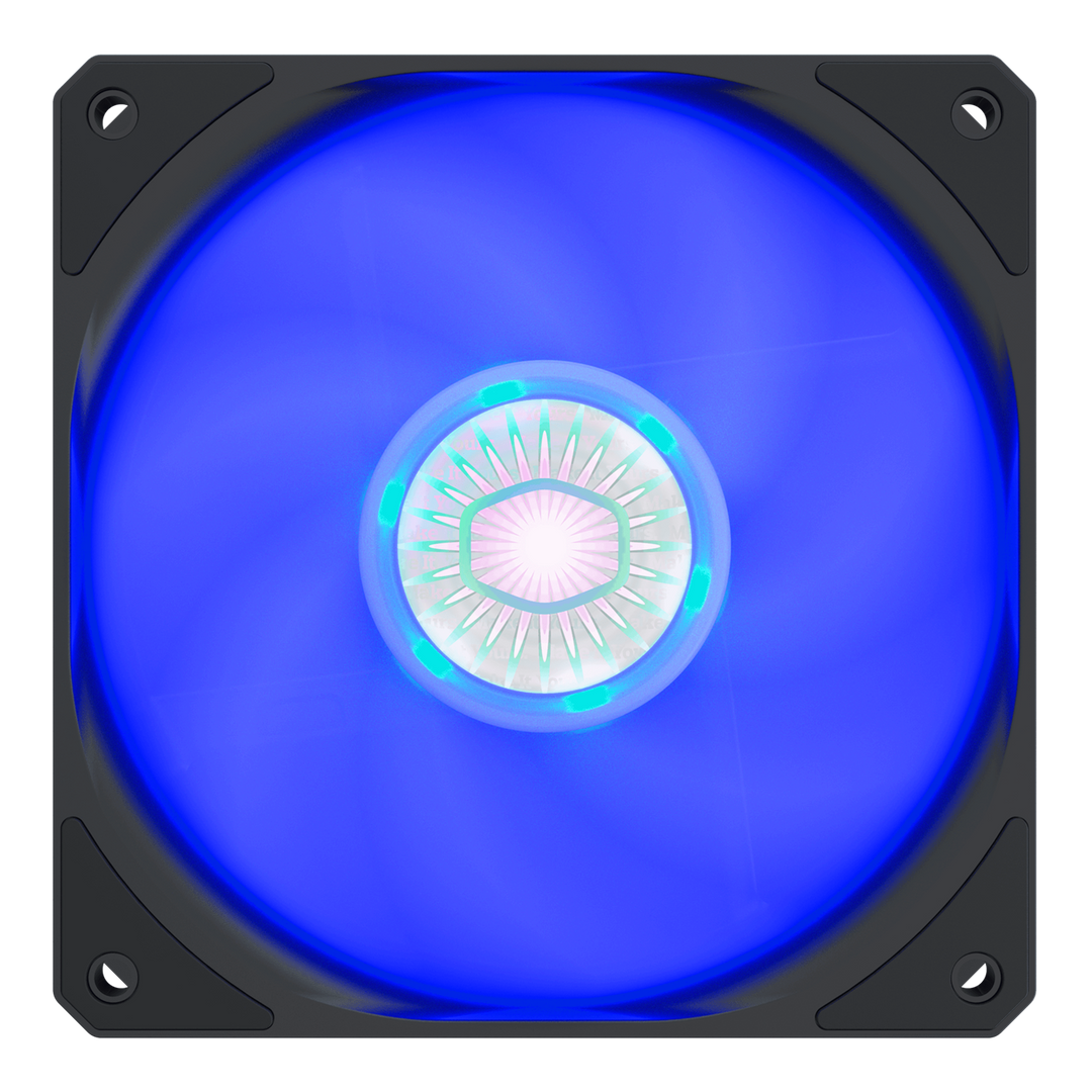 CoolerMaster | Fan SickleFlow 120mm BLUE LED Retail | MFX-B2DN-18NPB-R1