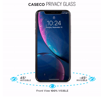 Caseco | iPhone X / XS / 11 Pro  - Privacy Tempered Glass Screen Protector | C4406-00