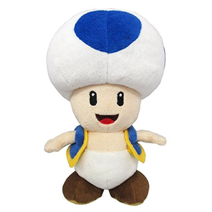 Little Buddy | Super Mario - Toad - Blue 8" Plush