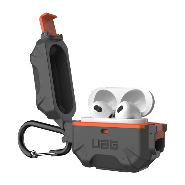 UAG | Pathfinder Case Airpods (3rd Gen) - Silver/Orange | 15-09793