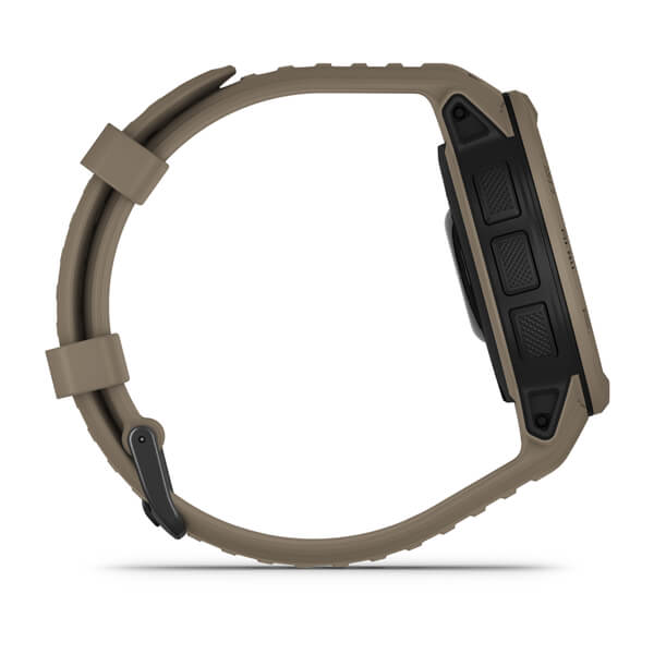 Garmin | Instinct 2 Solar Smartwatch and Fitness Tracker Tactical Edition Coyote Tan | 010-02627-14