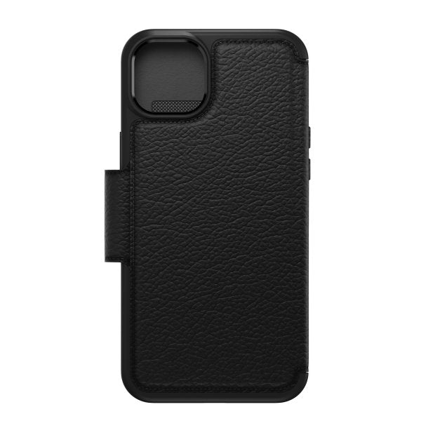 //// Otterbox | Strada Leather Folio Case for iPhone 14 Plus - Black | 15-10232
