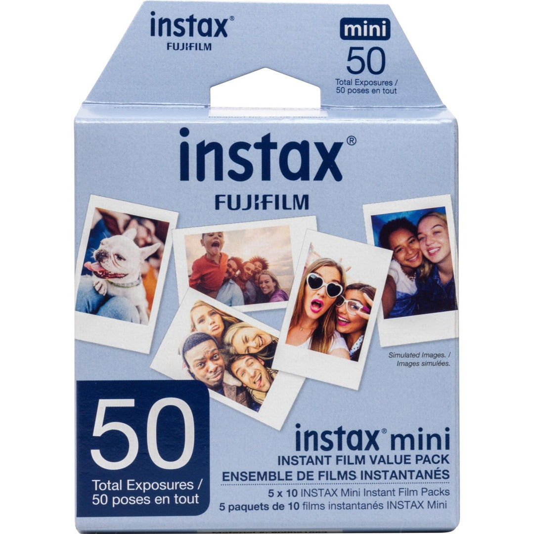 Fujifilm | Instax Mini 5-Pack Instant Film 50 Sheets | 600021563