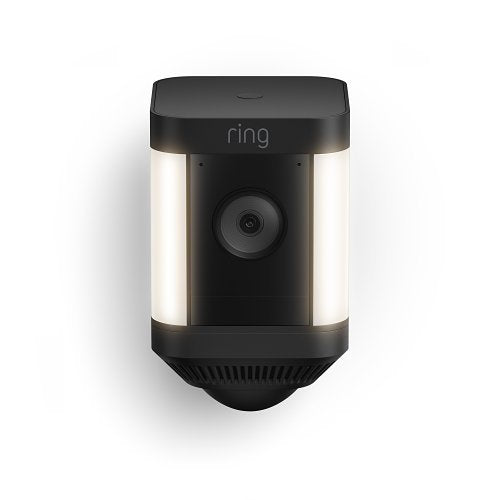 Ring | Spotlight Cam Plus, Battery Powered - Black | B09K1HMTP3