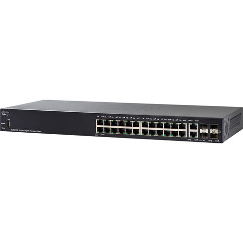 SO Cisco | 28-port Gigabit Managed Switch | SG350-28-K9-NA