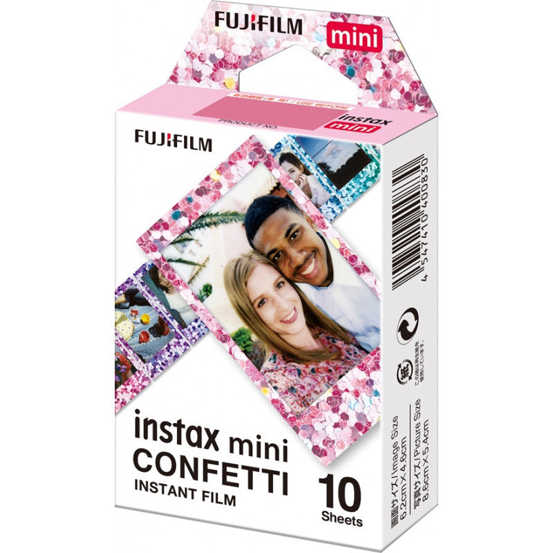 Fujifilm | Instax Mini Instant Film - Confetti (10 Exposures) | 600020823