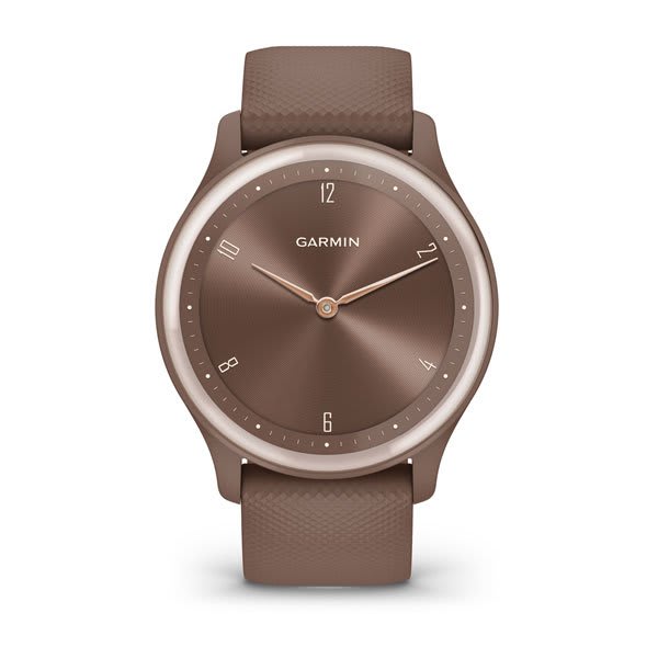 Garmin | Vivomove Sport GPS Smartwatch and Fitness Tracker Cocoa | 010-02566-02