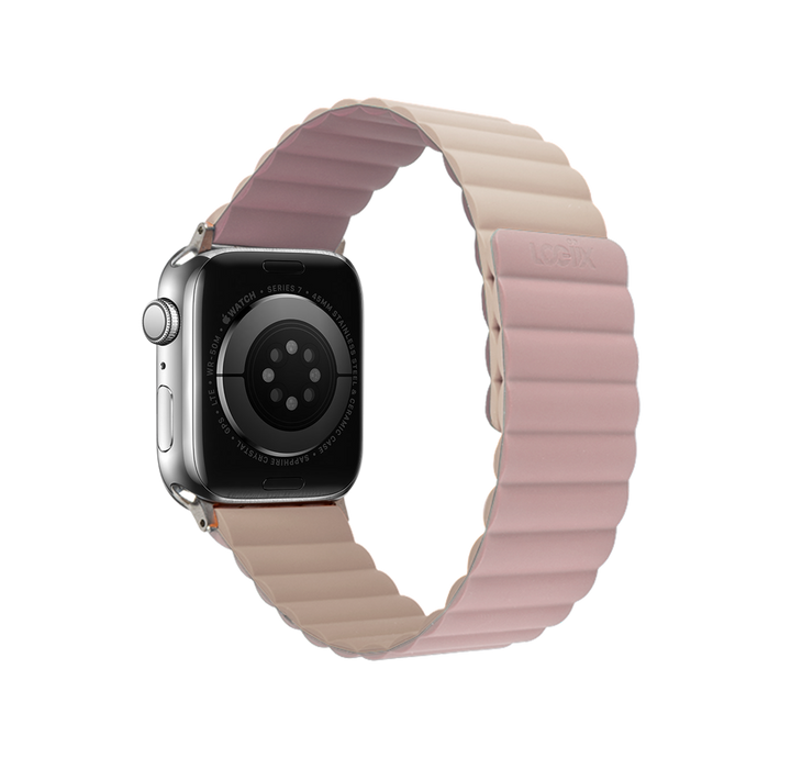 LOGiiX | Vibrance Link Apple Watch Band 38/40/41mm - Pink/Stone | LGX-13494